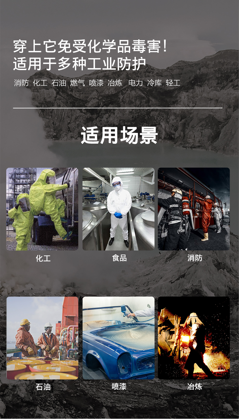 海固HG-1WP喷射液密型化学防护服 半封闭一级酸碱类化学品防护（不含防毒面具）