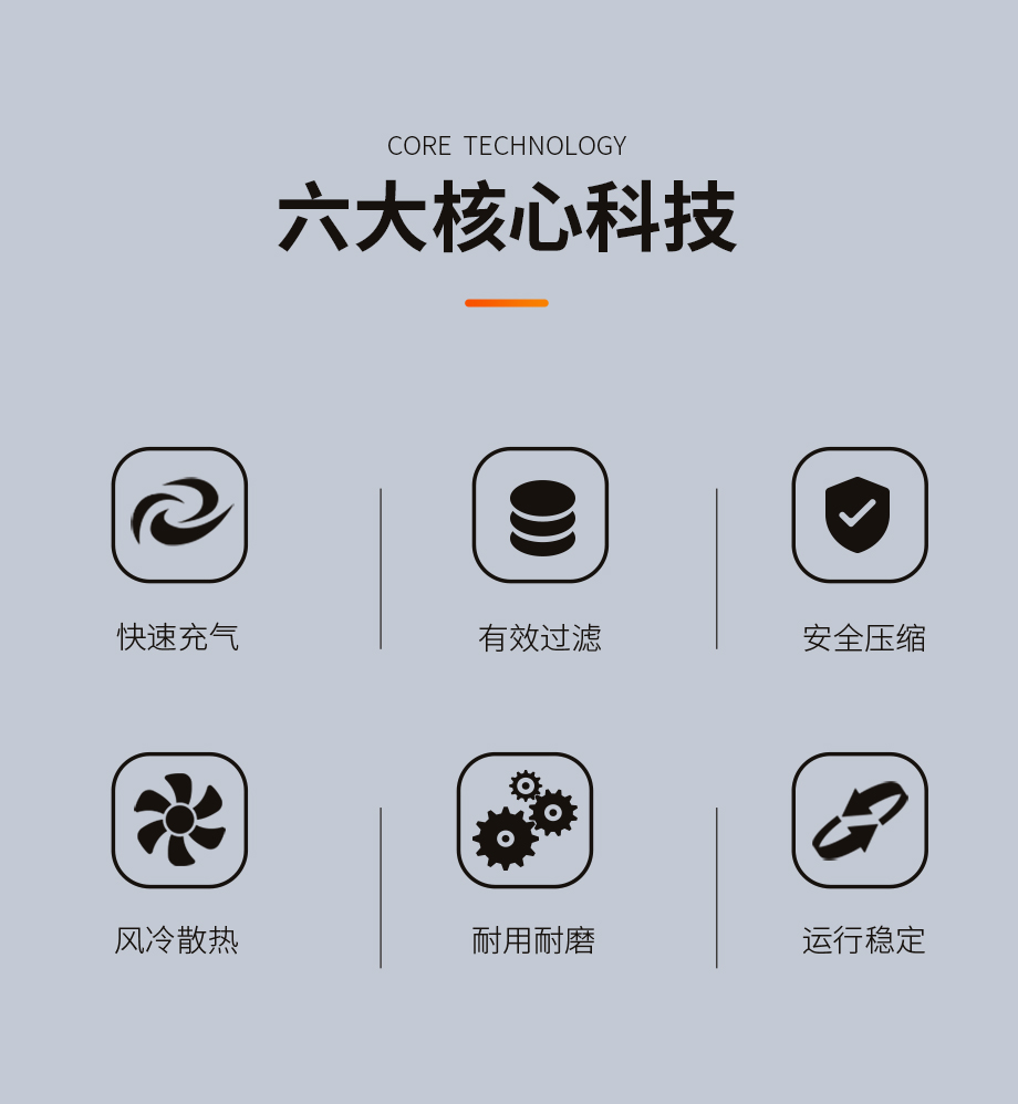 海固HG-CQ100A高压压缩机 正压式空气呼吸器充气泵