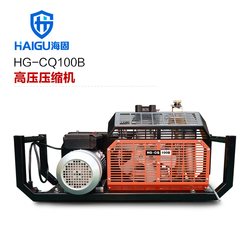 海固HG-CQ100B高压呼吸空气压缩机 正压式空气呼吸器充气泵