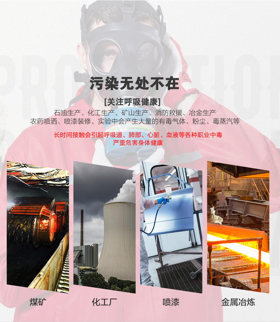 海固HG-700全面罩 正品喷漆化工防毒气防毒面具